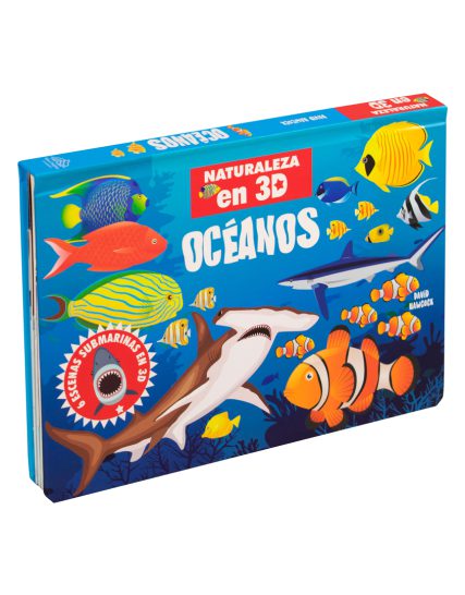 Libro infantil Naturaleza en 3D Pop-up Oceanos - 9786075329963
