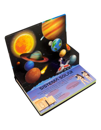 Libro infantil Naturaleza en 3d el Pop-up Sistema Solar - 9786075329956-1
