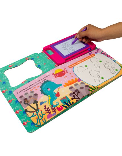 Libro infantil Diviertete dibujando el mar animales trabajando - 9786075770680-1