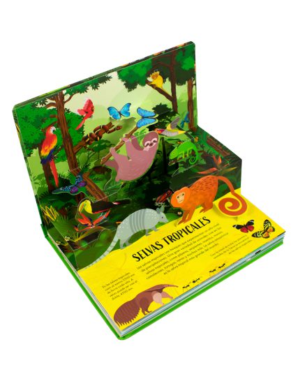 Libro infantilNaturaleza en 3D Pop-up Selvas y bosques - 9786075329949-1