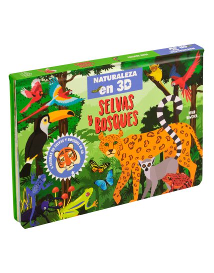 Libro infantilNaturaleza en 3D Pop-up Selvas y bosques - 9786075329949