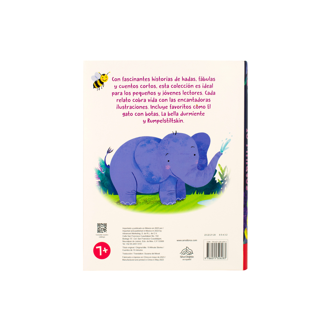 LIBRO INFANTIL CUENTOS DE 10 MINUTOS - 9786075326283-3