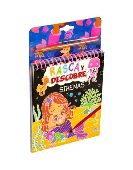 Libro Infantil Rasca y descubre Sirenas - 0685071020340