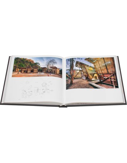Libro de arquitectura Tyny toro Living with wood - 9783741920578