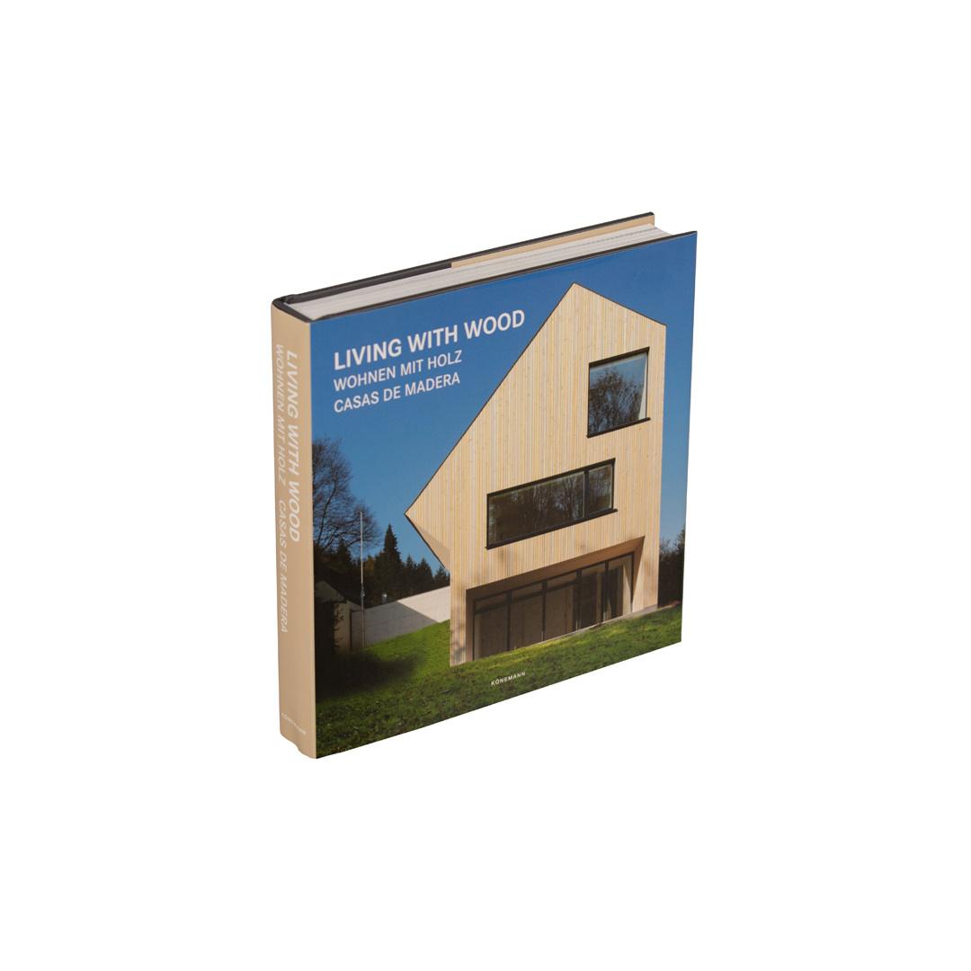 Libro de arquitectura Tyny toro Living with wood - 9783741920578