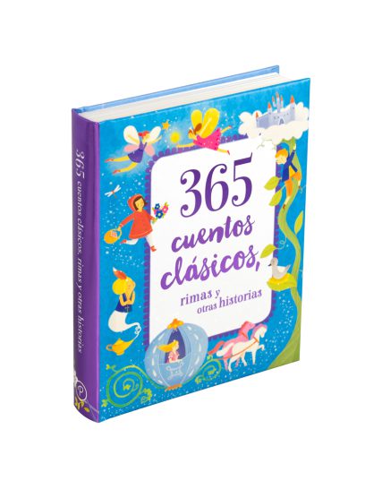 Libro infantil 365 Cuentos clasicos rimas y otras historias - 9781646382279