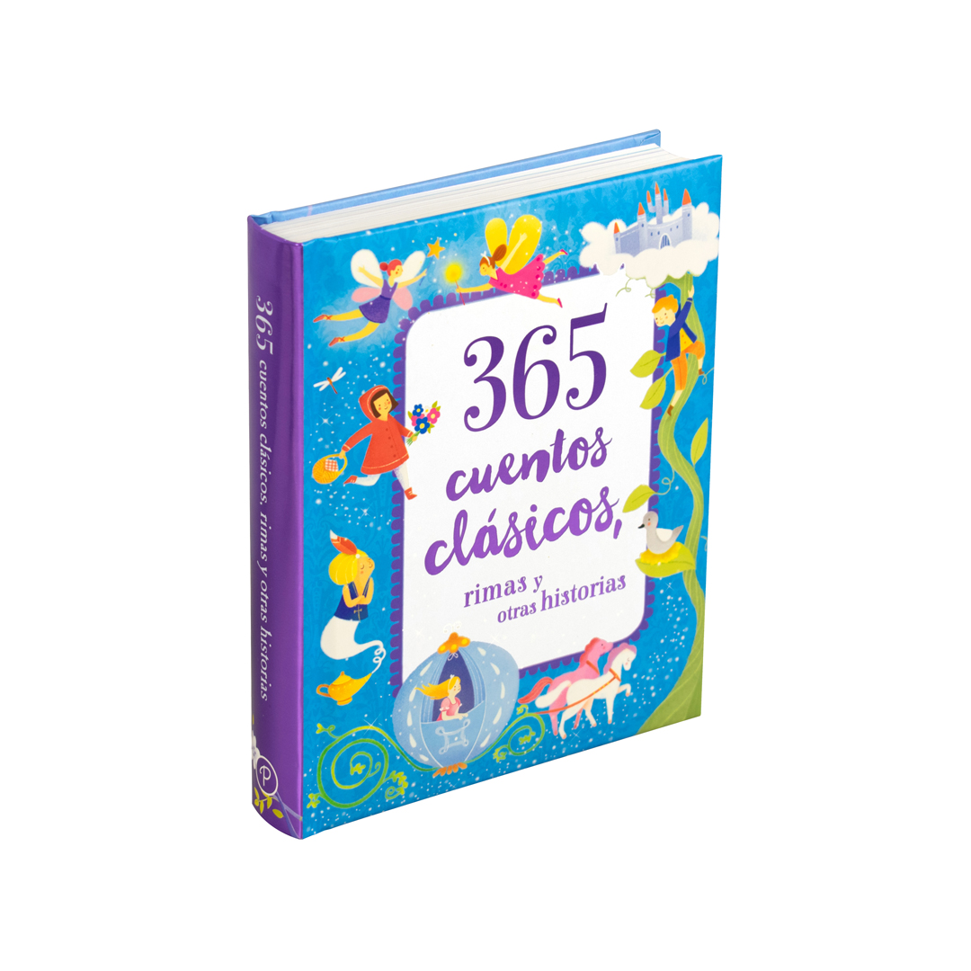 Libro infantil 365 Cuentos clasicos rimas y otras historias - 9781646382279