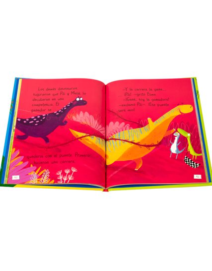 Libro infantil Mi primer libro de historias de dinosaurios - 9786075329857-1