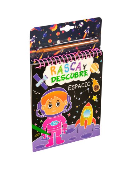Libro infantil Rasca y descubre Espacio - 0685071211236