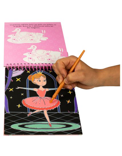 Libro infantil Rasca y descubre Princesas - 0685071585986-1