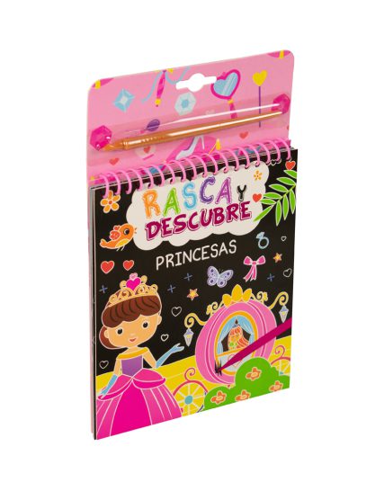 Libro infantil Rasca y descubre Princesas - 0685071585986