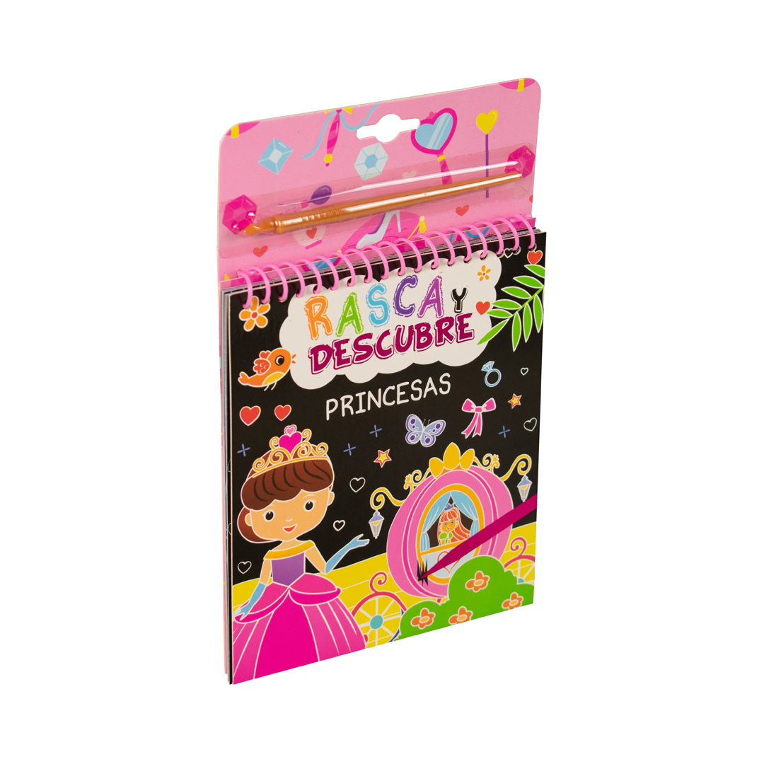 Libro infantil Rasca y descubre Princesas - 0685071585986