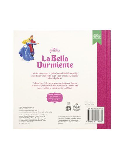 Cuento infantil Pequeños Lectores Disney la bella durmiente - 9786075770338-3