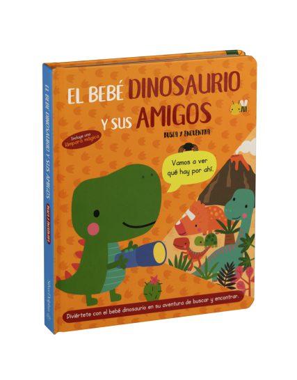 Cuento infantil corto con lámpara mágica El bebé dinosaurio y sus amigos - 9786075770918