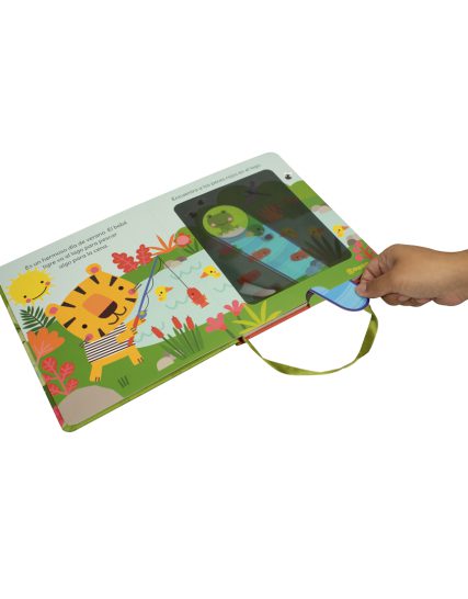 Cuento infantil corto con lámpara mágica La gran aventura del bebé tigre - 9786075770932-1