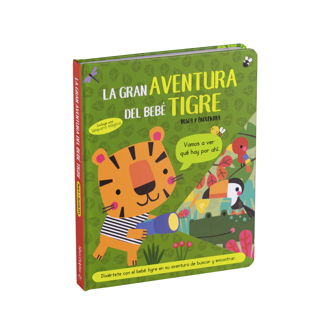 Cuento infantil corto con lámpara mágica La gran aventura del bebé tigre - 9786075770932