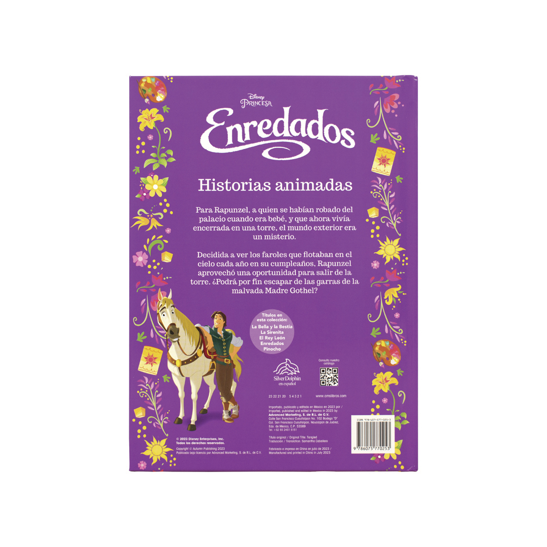 Historias animadas Disney enredados - 9786075770253-3
