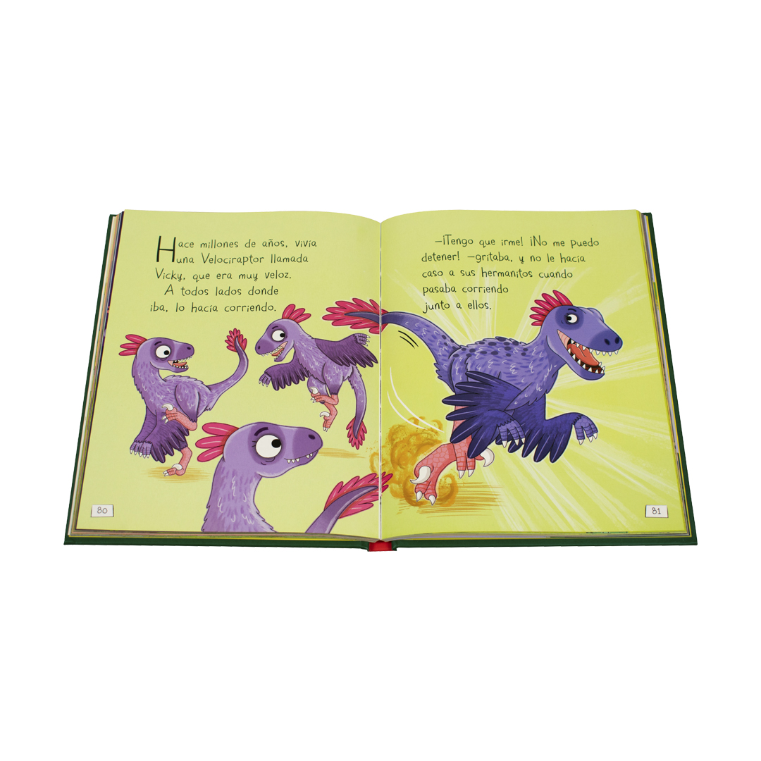 Libro de cuentos para compartir historias de dinosaurios - 9786075770529-1