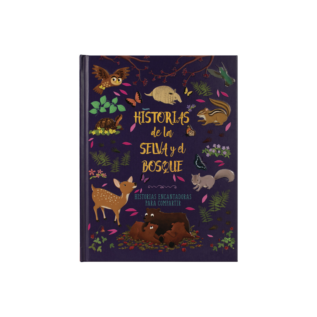 Libro de cuentos para compartir historias de la selva y del bosque 9786075770499-2