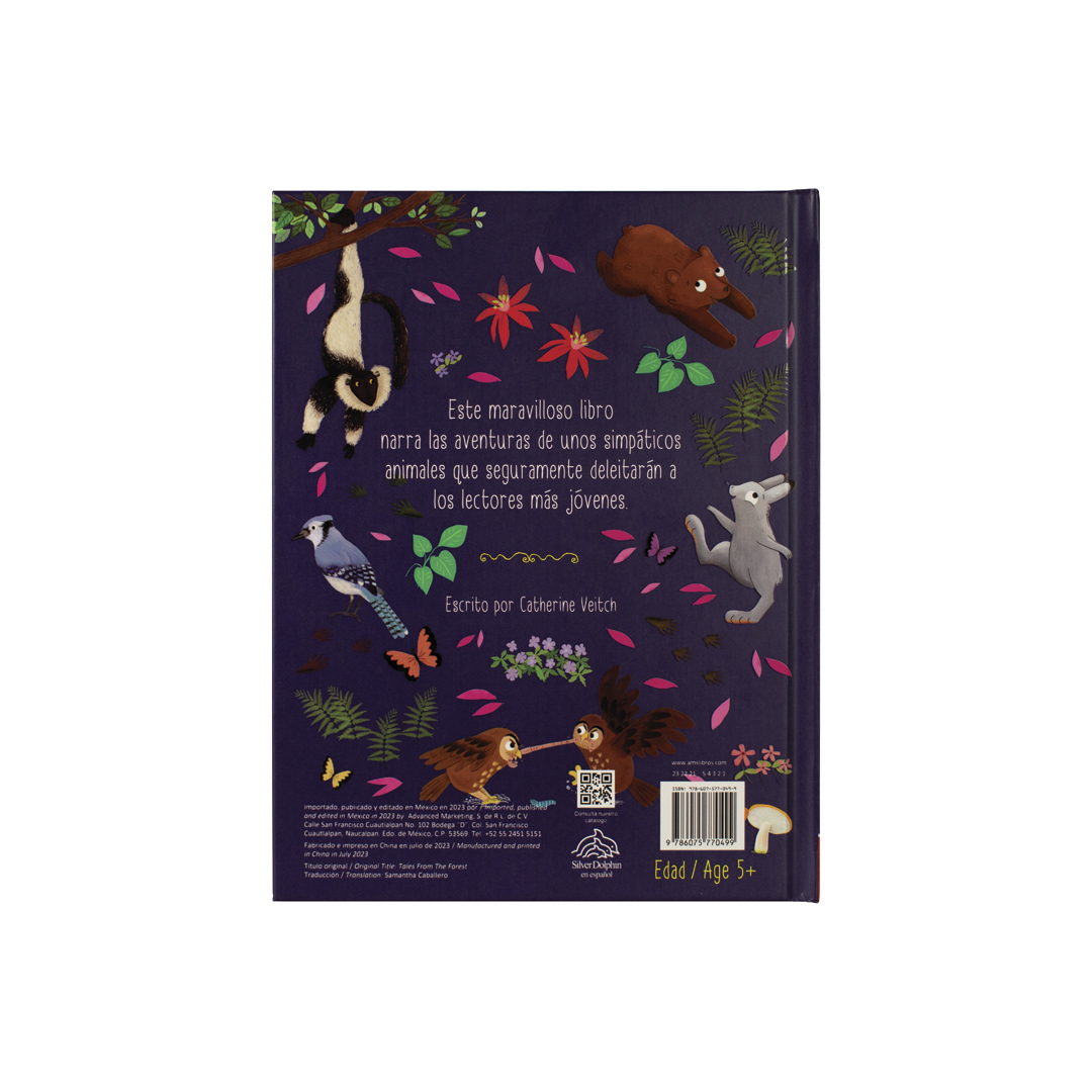 Libro de cuentos para compartir historias de la selva y del bosque - 9786075770499-3