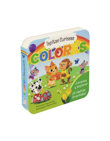 Libro infantil Tapitas curiosas Colores - 9781646388653