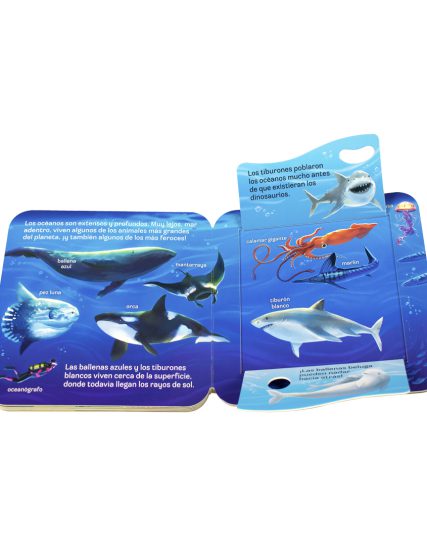 Libro infantil Tapitas curiosas Océano - 9798890190499-1