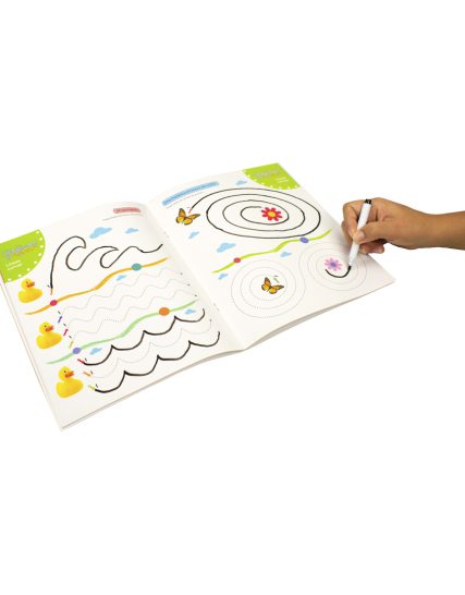 Libro infantil con actividades Magigrafias Los grafismos - 9789506033149-1