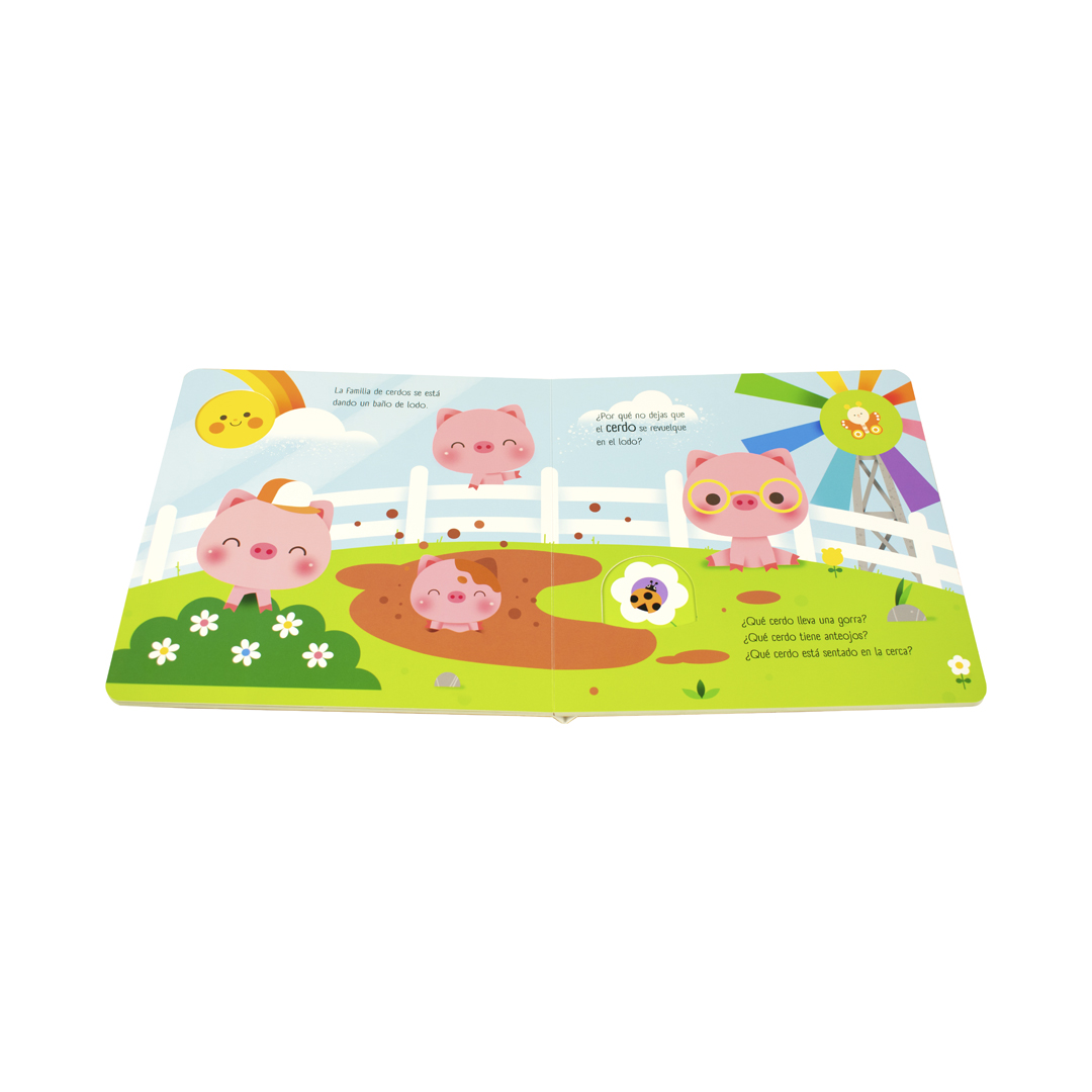 Libro infantil con guante con titeres 1 Libro 1 guante En la granja - 9789464761221-1