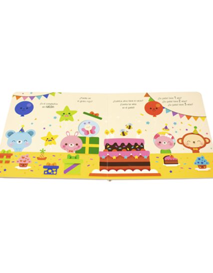 Libro infantil con guante con titeres Cuenta con los animales - 9789464761214-1