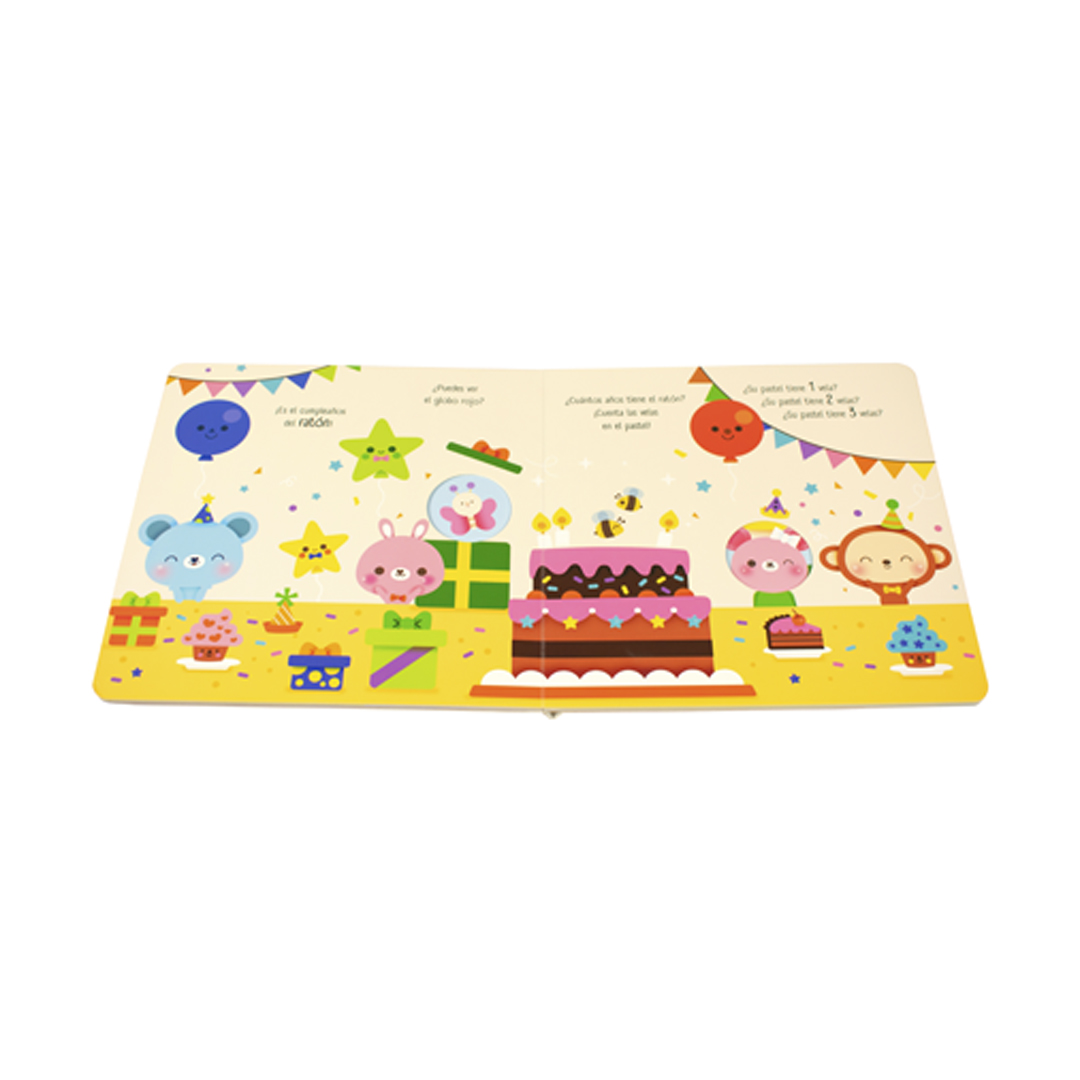 Libro infantil con guante con titeres Cuenta con los animales - 9789464761214-1