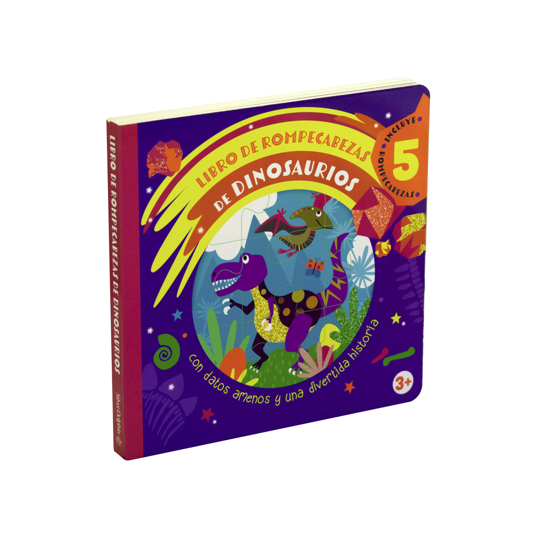 Libro infantil de rompecabezas Dinosaurios - 0685071915059