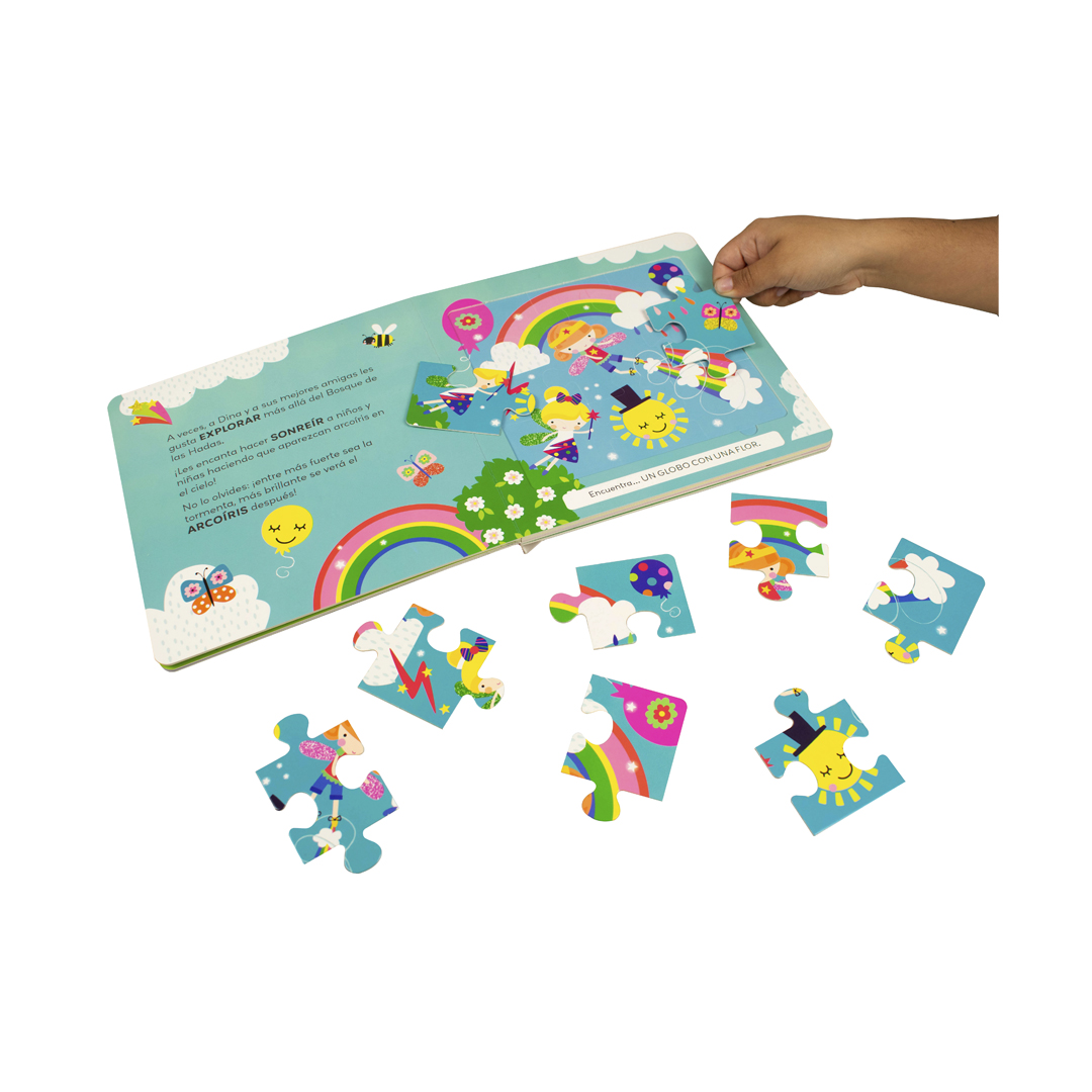 Libro infantil de rompecabezas Hadas - 0685071886113-1