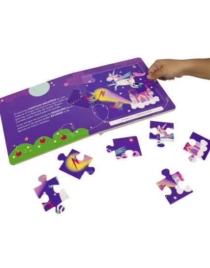 Libro infantil de rompecabezas Unicornio - 0685071609941-1