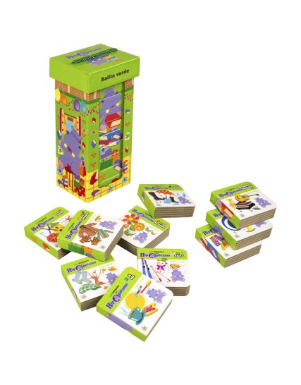 Libro para bebé Los bloques del hipopotamo verde - 9789506033156-1