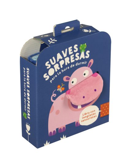 Libro para bebés Suaves sorpresas para hora de dormir Hipopótamo - 9789464761351