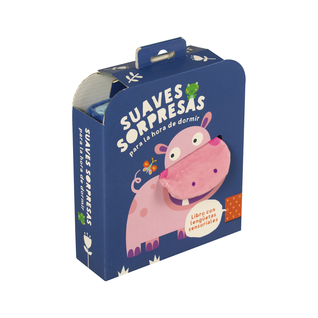 Libro para bebés Suaves sorpresas para hora de dormir Hipopótamo - 9789464761351