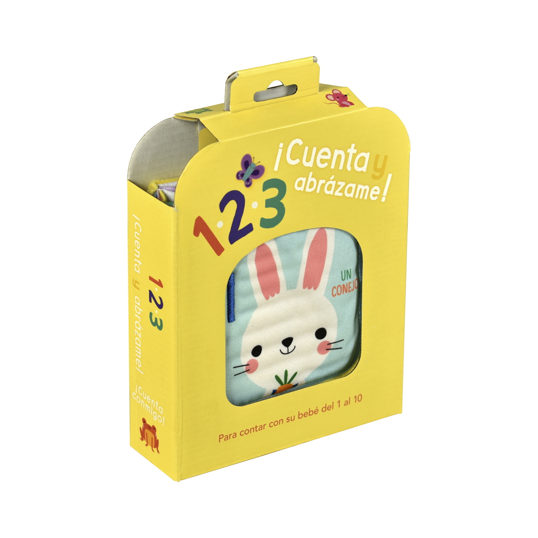 Libro para contar ¡Cuenta y abrazame! Un conejo - 9789464549454