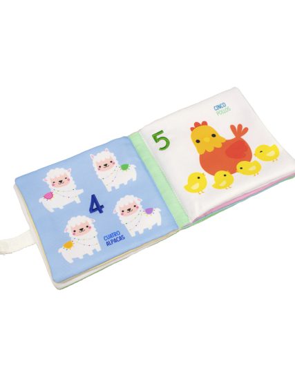 Libro para contar ¡Cuenta y abrazame! Un elefante - 9789464549485-1