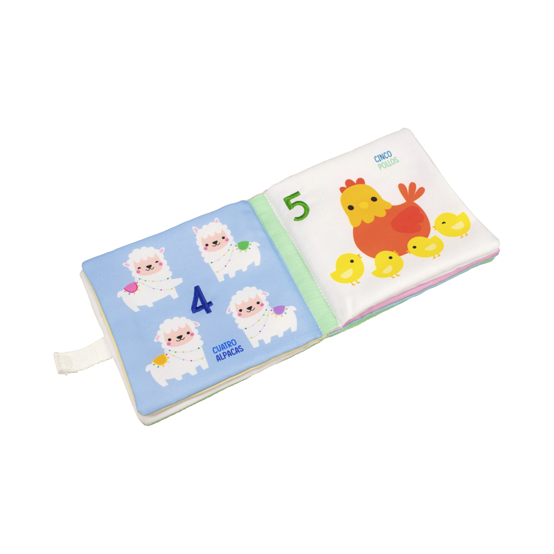 Libro para contar ¡Cuenta y abrazame! Un elefante - 9789464549485-1