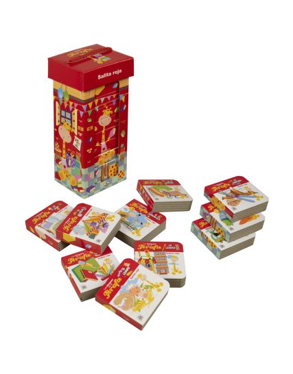 Libros para bebé Los bloques de la jirafa roja - 9789506032692-1