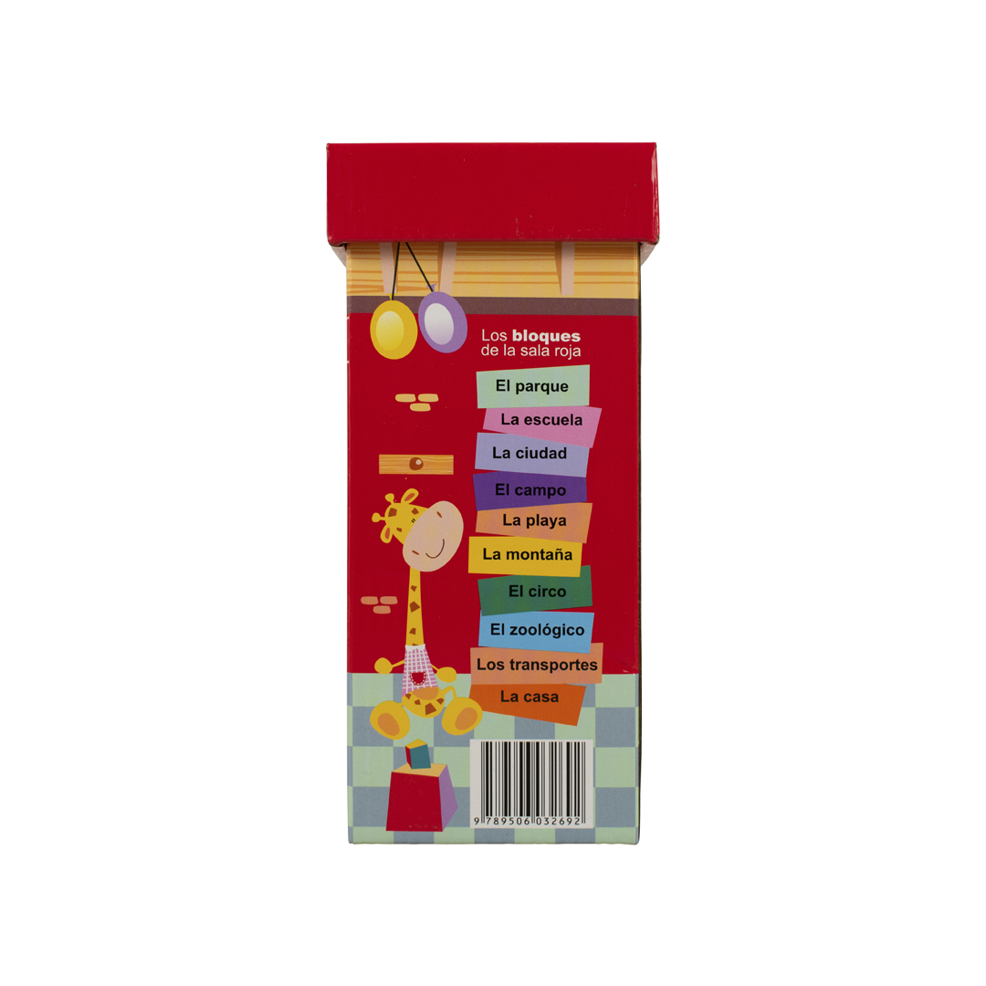 Libros para bebé Los bloques de la jirafa roja - 9789506032692-3