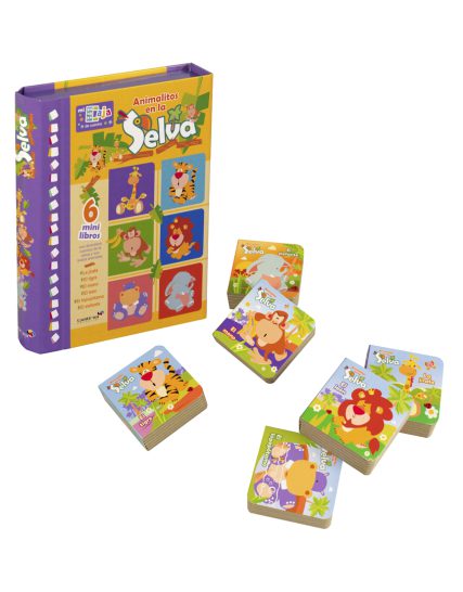 Mi caja de mini cuentos en la selva - 9789506032494-1