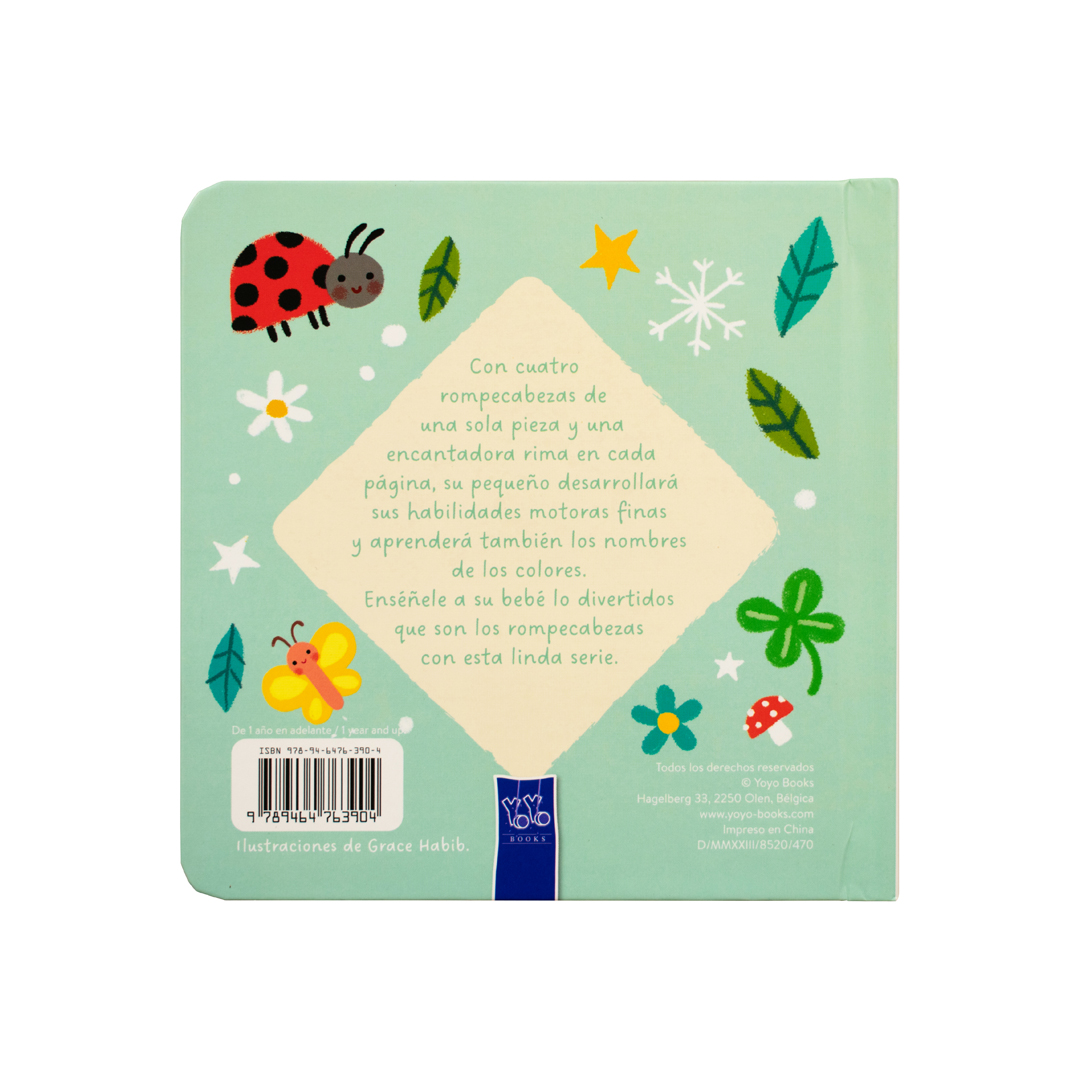 Libro infantil Mi pequeño libro de rompecabezas- Colores - 9789464763904-3