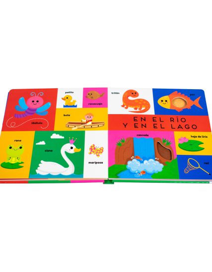 Libro infantil Mis primeras 100 palabras-Al aire Libre. - 9786075771168-4