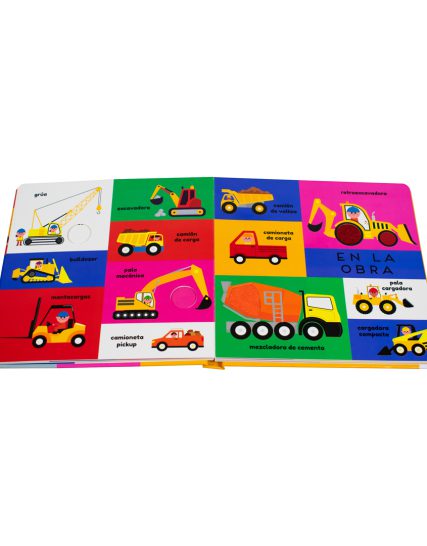 Libro infantil Mis primeras 100 palabras- Cosas que se mueven - 9786075771144-4