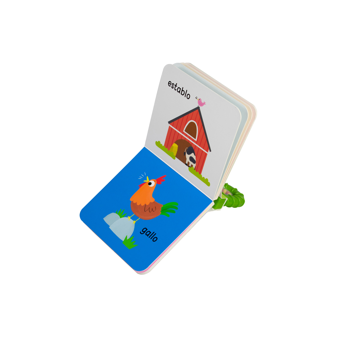 Libro infantil Mi divertido libro sonaja- La granjar - 9789464764444-1