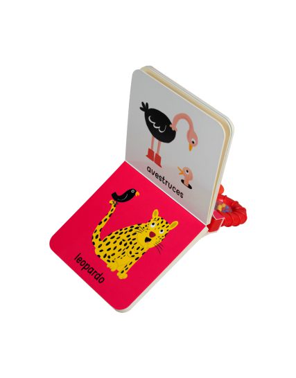 Libro infantil Mi divertido libro sonaja- Mis amigos animales - 9789464764437-1