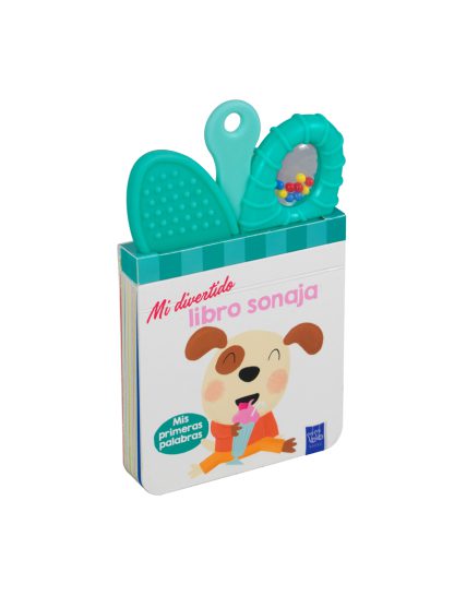 Libro infantil Mi divertido libro sonaja- Mis primeras Palabras - 9789464764420