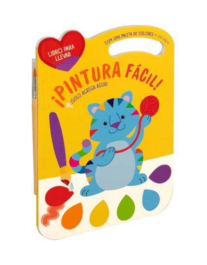 Libro infantil Pintura facil gato - 9789464764499