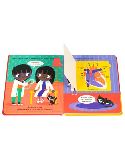 Libro infantil Vamos a ver por dentro el cuerpo - 9786075771090-1